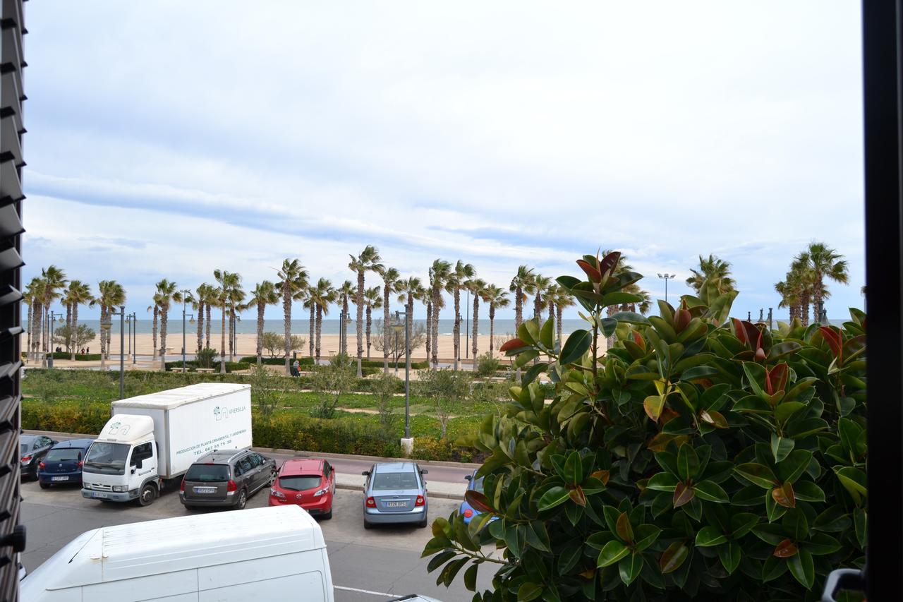 Playa Valencia - Malvarrosa Beach Leilighet Eksteriør bilde