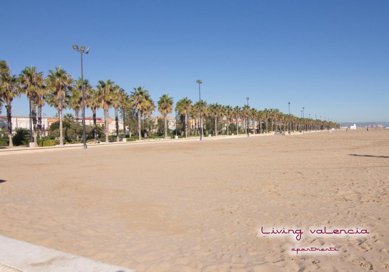 Playa Valencia - Malvarrosa Beach Leilighet Eksteriør bilde