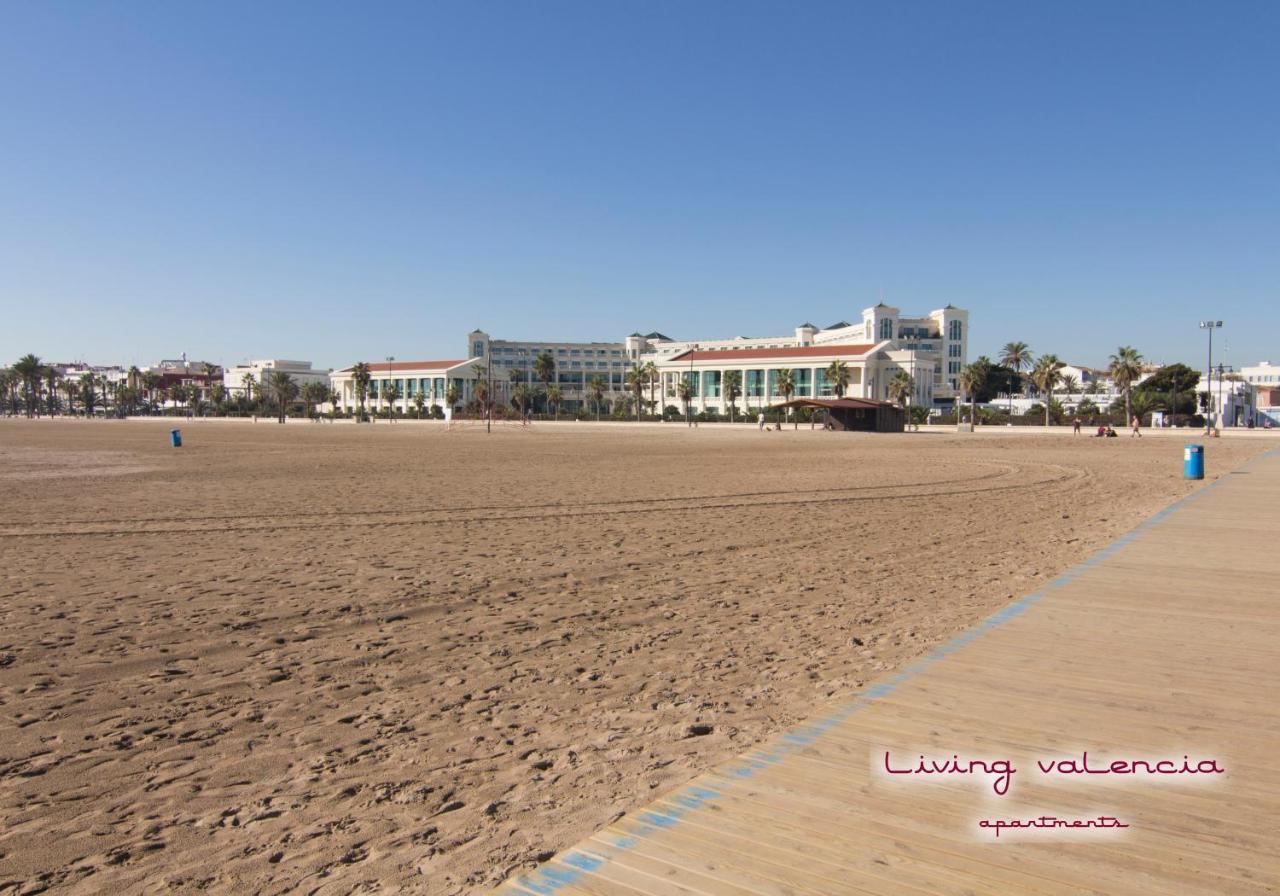 Playa Valencia - Malvarrosa Beach Leilighet Eksteriør bilde